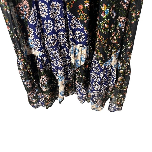 MAEVE x ANTHROPOLOGIE Katrina Patchwork Boho Maxi Dress - Picture 6 of 11